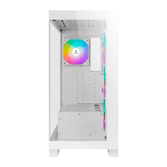 AZZA Cove Mid-Tower PC Case - White