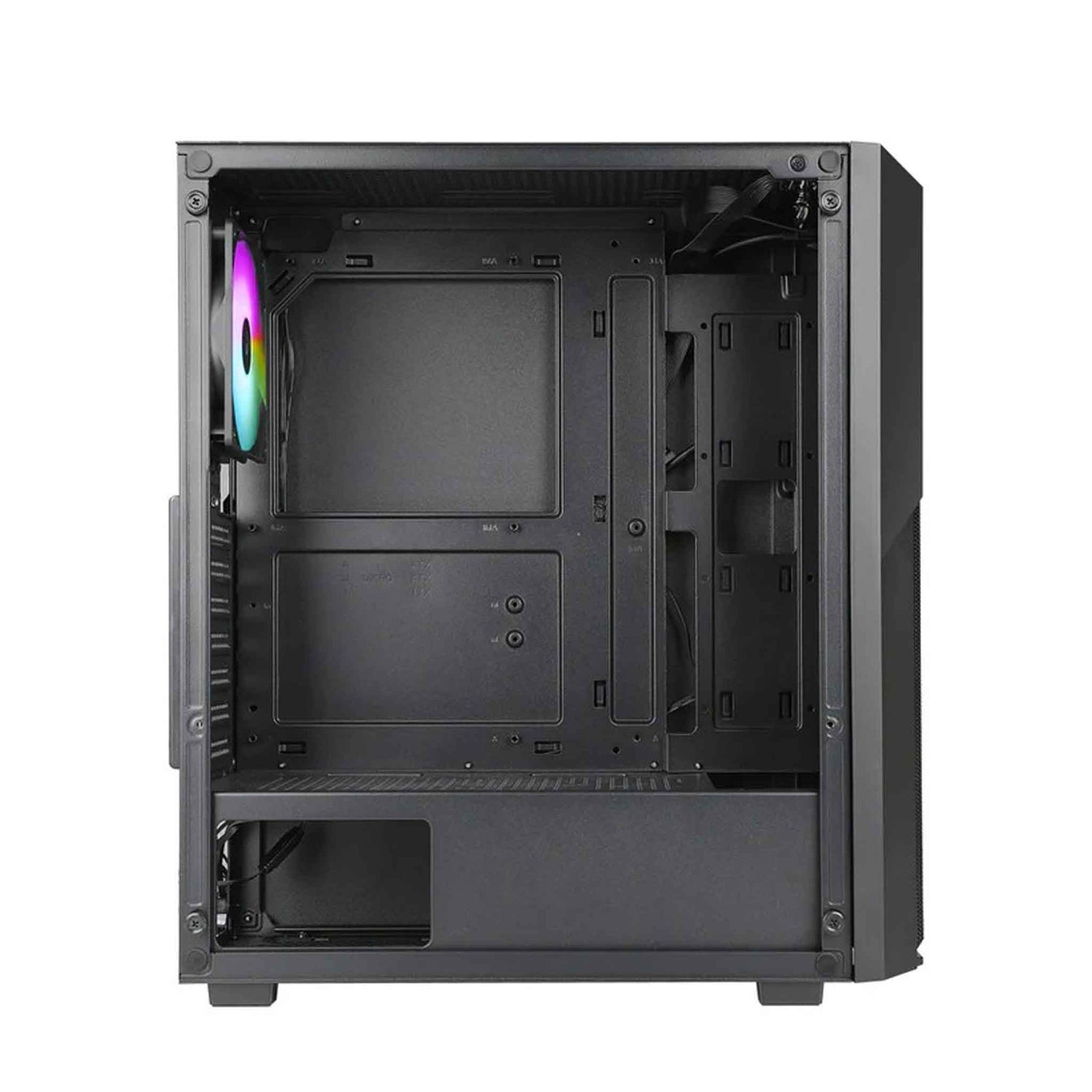 Buy Now AZZA FIGHTER 290 Black PC Case 4 Fans Online in Kuwait. – Zayoom