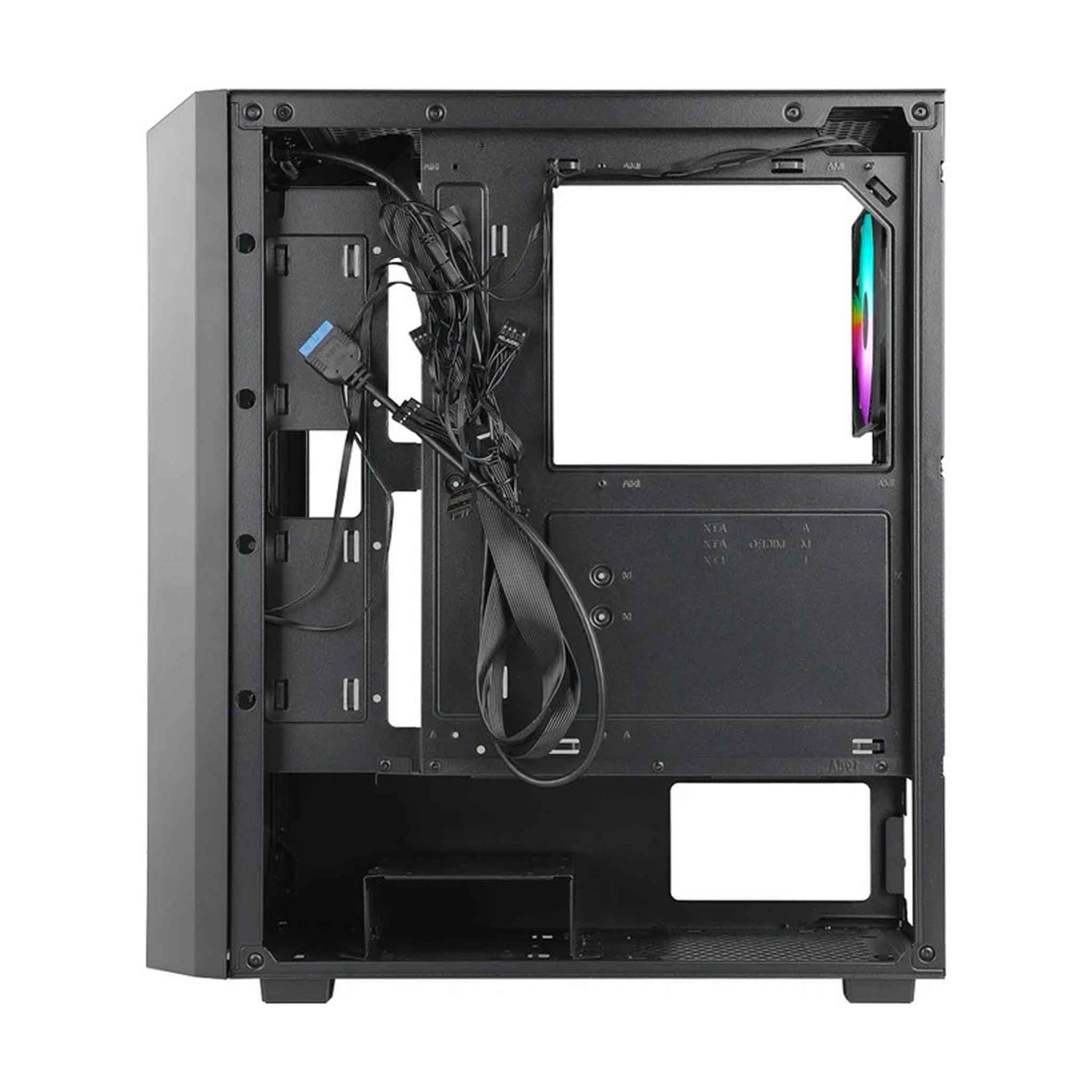 Buy Now AZZA FIGHTER 290 Black PC Case 4 Fans Online in Kuwait. – Zayoom