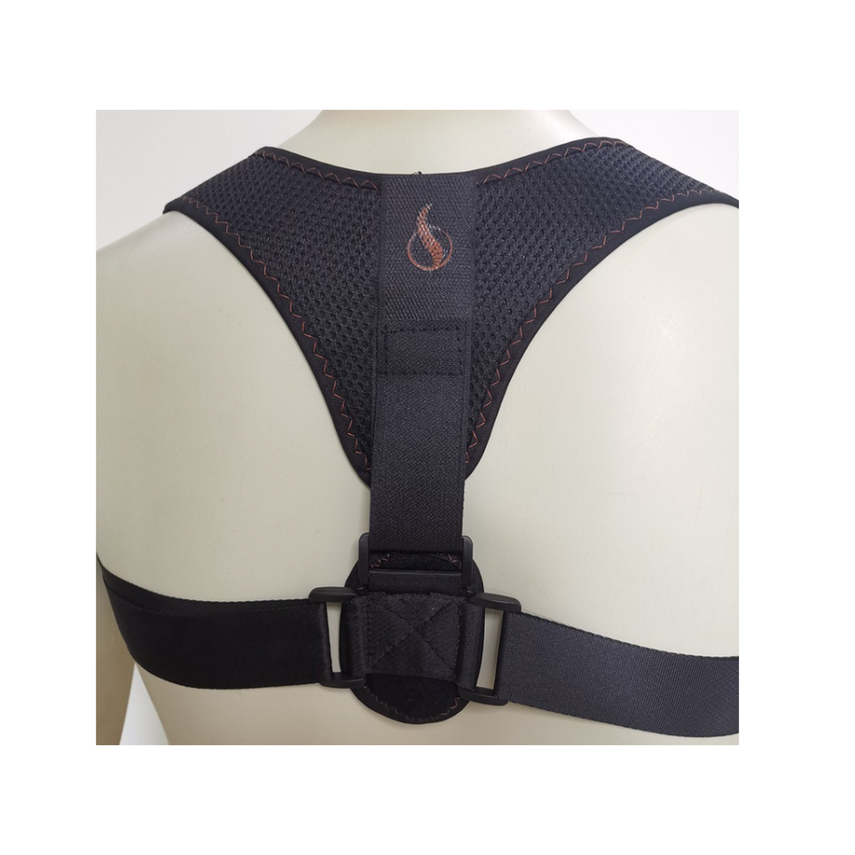 Adjustable Copper Infused Posture Corrector Brace for Back - Neck & Shoulder Support With Anti-Odor Fabric – Lightweight, Breathable & Invisible Under Clothing