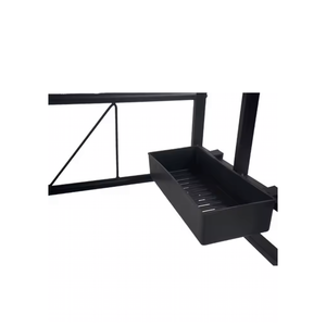 رف تجفيف أطباق قابل للتعديل فوق الحوض مع علاقات وحامل أدوات المائدة (من 62 سم إلى 103 سم)