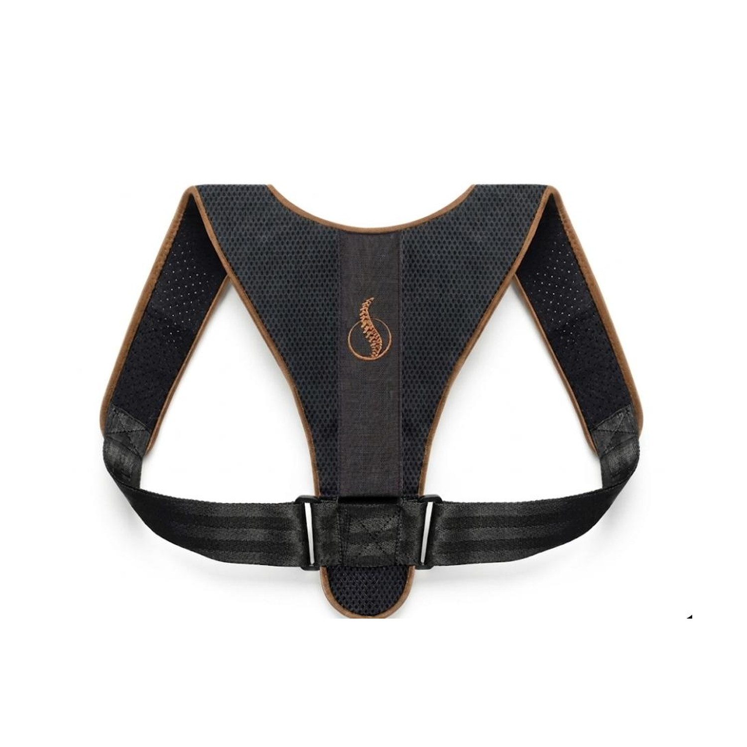Adjustable Copper Infused Posture Corrector Brace for Back - Neck & Shoulder Support With Anti-Odor Fabric – Lightweight, Breathable & Invisible Under Clothing
