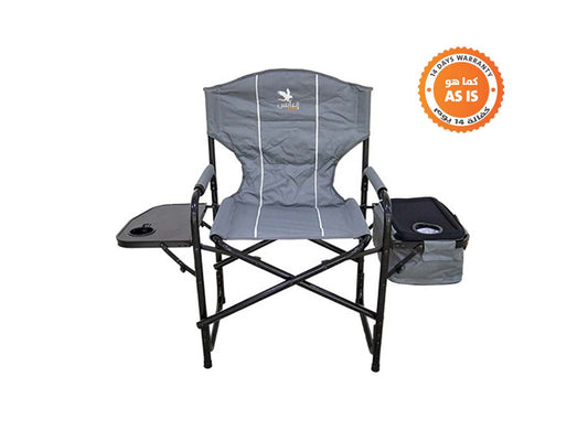 Alaysh Foldable Aluminim Chair With Side Table and Thermal Bag and Carry BAG (AS-IS)