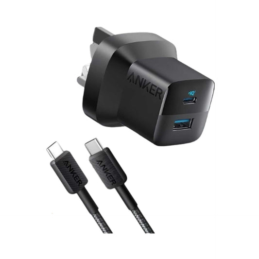 Anker 323 Charger 33W 3ft C-C Cable - Black