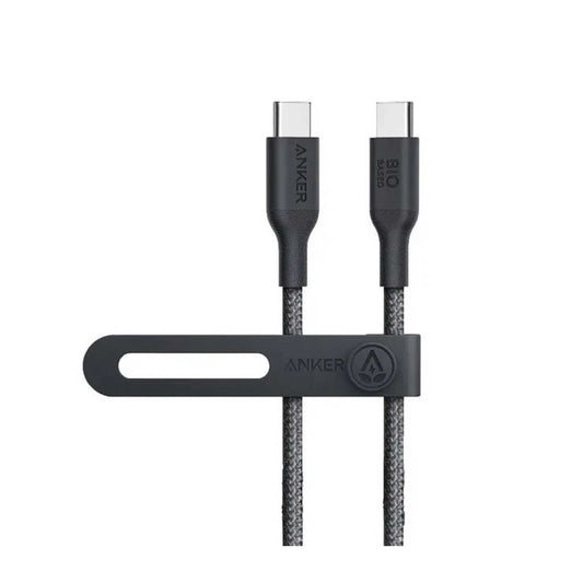 Anker 544- USB-C To USB-C -Cable Nylon Bio-Based 3Ft - Black