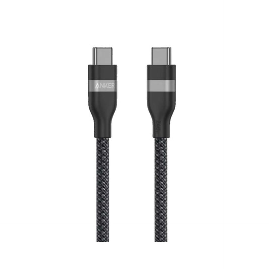 Anker USB-C To USB-C Cable - 3Ft 240W Braided - Black