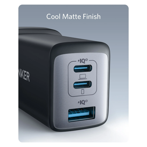 Anker 735 Nano Charger 65W 3-Port - Black