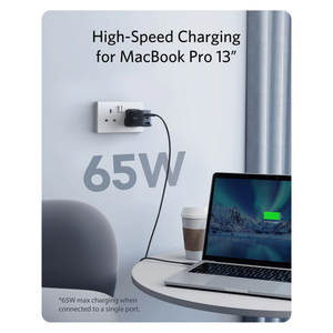 Anker 735 Nano Charger 65W 3-Port - Black