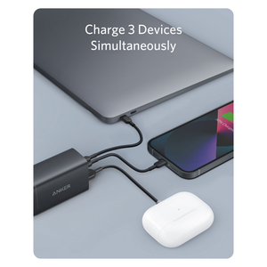 Anker 735 Nano Charger 65W 3-Port - Black