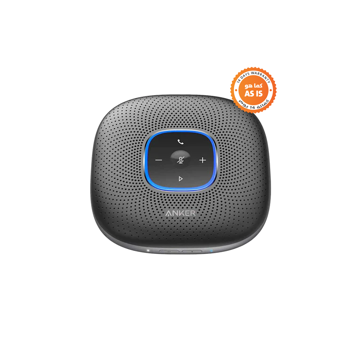 Anker Powerconf Bluetooth & USB Speakerphone - Black - ASIS