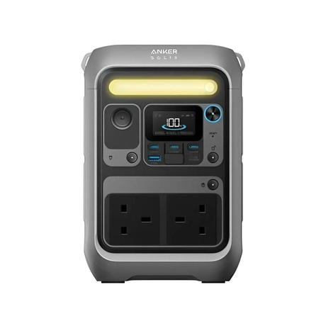 Anker SOLIX C300 AC Portable Power Station A17222Z1 - 288Wh - 300W  - 600W Surge - Dark Grey