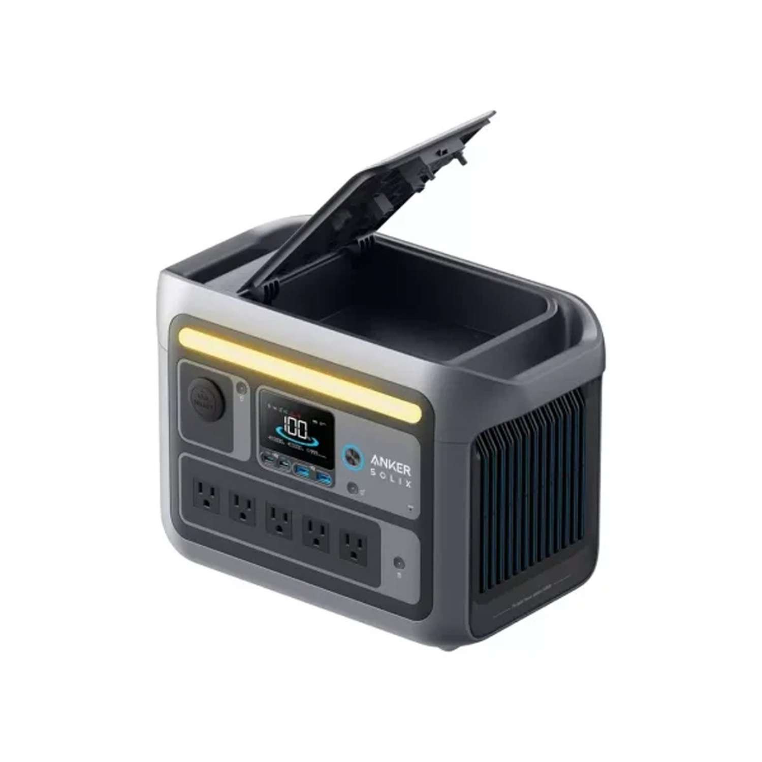 Anker SOLIX C800X Portable Power Station A1755211- 768Wh 1200W