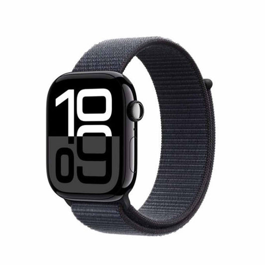 Apple Watch Series 10 GPS 42Mm Jet Black Aluminium Case - With Ink Sport Loop