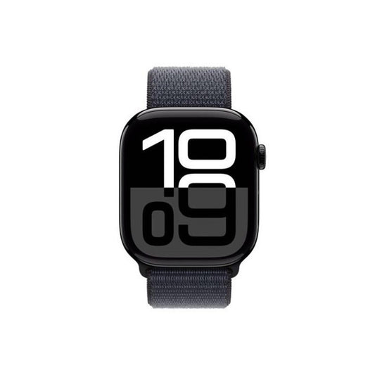 Apple Watch Series 10 GPS 42Mm Jet Black Aluminium Case - With Ink Sport Loop