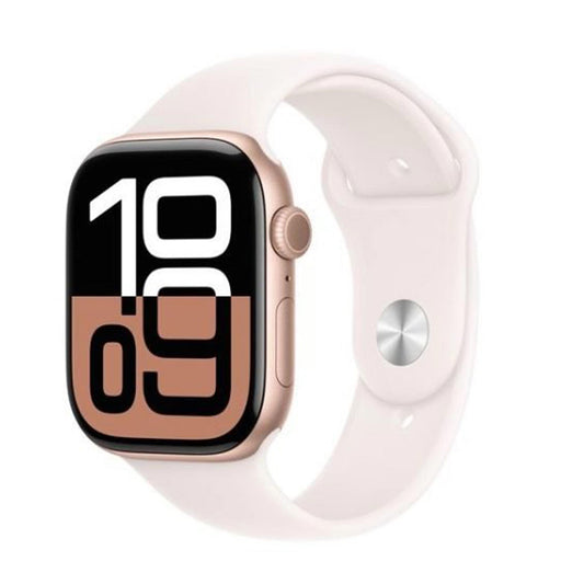 Apple Watch Series 10 GPS 42Mm Rose Gold Aluminium Case - With Light Blush Sport Band - M/L