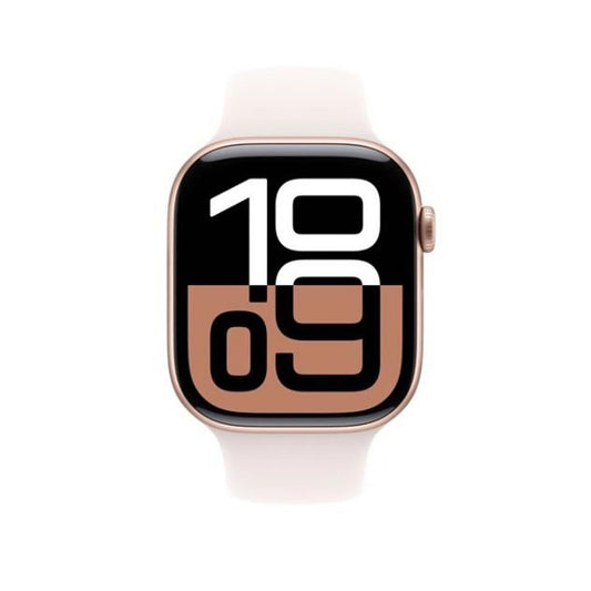 Apple Watch Series 10 GPS 42Mm Rose Gold Aluminium Case - With Light Blush Sport Band - M/L