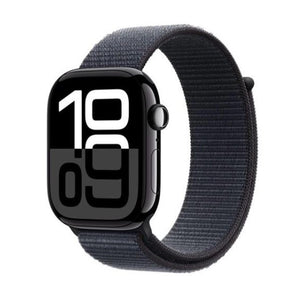 Apple Watch Series 10 GPS 46Mm Jet Black Aluminium Case - With Ink Sport Loop