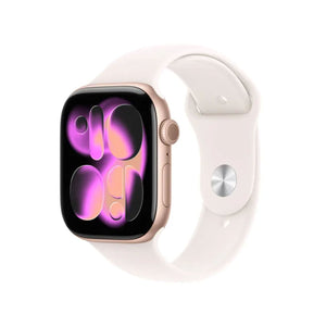 Apple Watch Series 11 GPS 42mm Rose Gold Aluminium Case With Light Blush Sport Band - M/L