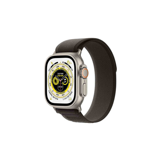 Apple Watch Ultra 2 GPS + Cellular - 49mm Titanium Case With Black/Grey Trail Loop M/L - (AS-IS)