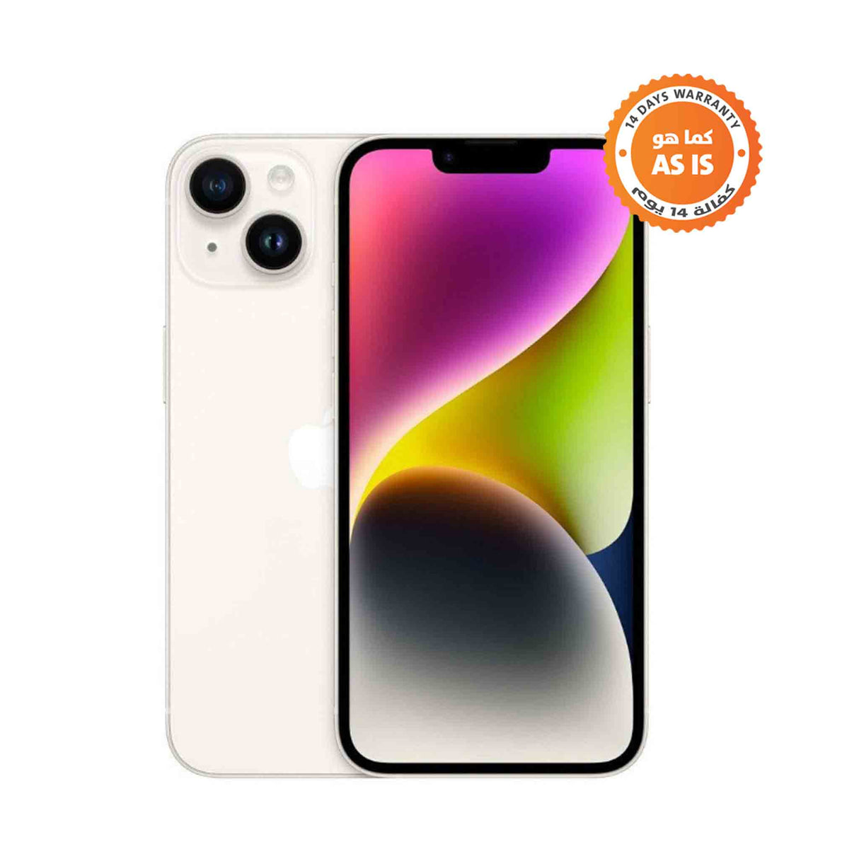 Apple iPhone 14 - 256GB - Mobile Phone - Starlight (AS-IS)