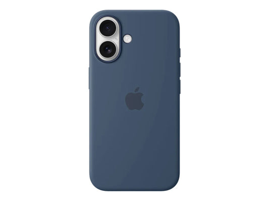 Apple iPhone 16 Silicone Case With MagSafe - Denim