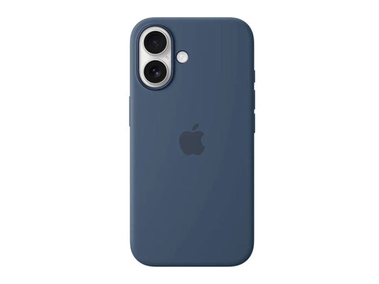 Apple iPhone 16 Silicone Case With MagSafe - Denim