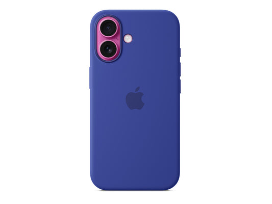 Apple iPhone 16 Silicone Case With MagSafe - Ultramarine