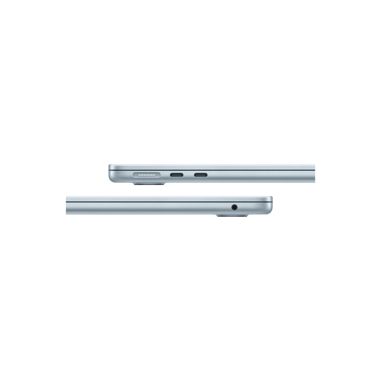 أبل ماك بوك اير 13 بوصه إم4–10 كور سي بيو – 10 كور جي بيو – 24جيجابايت بي رام – 512 جيجابايت  إس إس دي – لابتوب – سكاي بلو