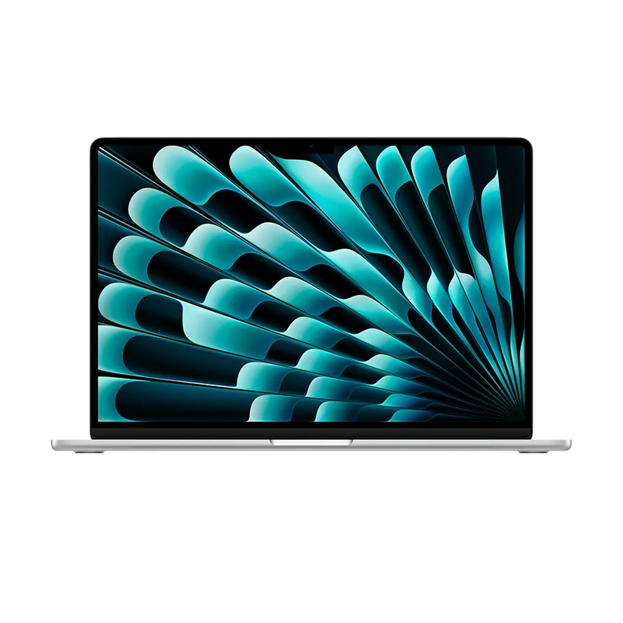 ابل ماك بوك اير مقاس 13 بوصة بشريحة ام5 مع معالج CPU بـ10 أنوية ومعالج رسومي GPU بـ8 أنوية - ذاكرة 16جيجابايت - تخزين 512جيجابايت اس اس دي - فضي