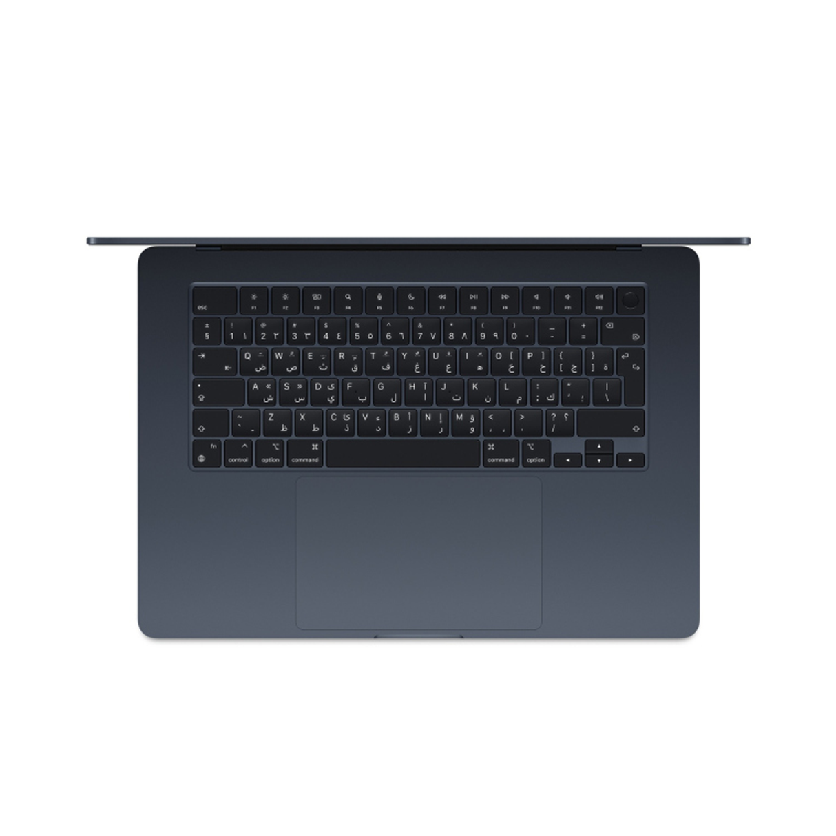 أبل  ماك بوك إير 15بوصة – إم4 – 10 -كور سي بي يو – 10-كور جي بي يو – رام24 جيجابايت –مساحة داخلية 512 جيجابايت– لابتوب – اسود