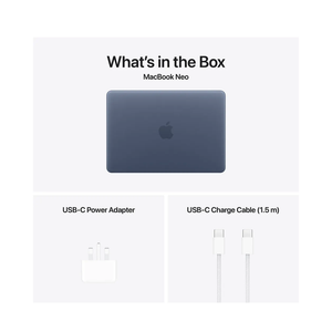 Apple MacBook Neo A18 Pro Chip With 6‑Core CPU and 5‑Core GPU - 8GB - 256GB SSD - Indigo