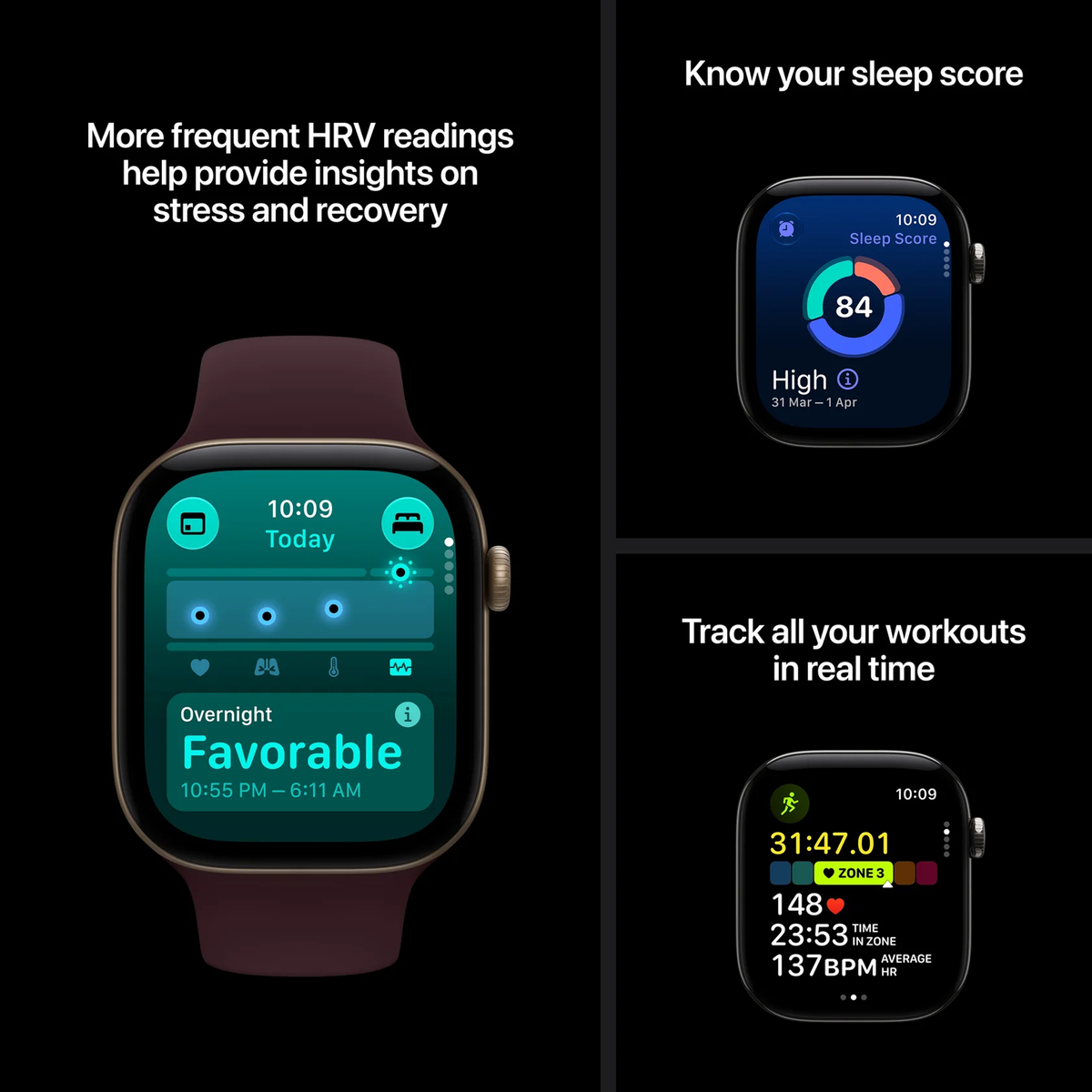Apple Watch Series 12 GPS + Cellular 42mm Night Blue Ceramic Case with Navy Blue Sport Band - S/M-Middle East