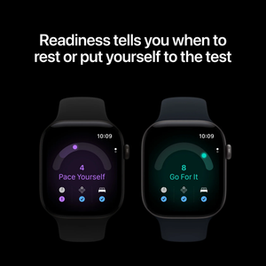 Apple Watch Series 12 GPS + Cellular 42mm Night Blue Ceramic Case with Navy Blue Sport Band - S/M-Middle East