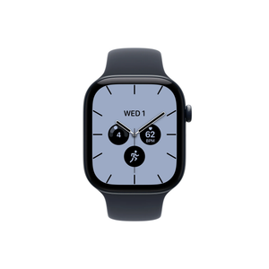 Apple Watch Series 12 GPS + Cellular 42mm Night Blue Ceramic Case with Navy Blue Sport Band - S/M-Middle East