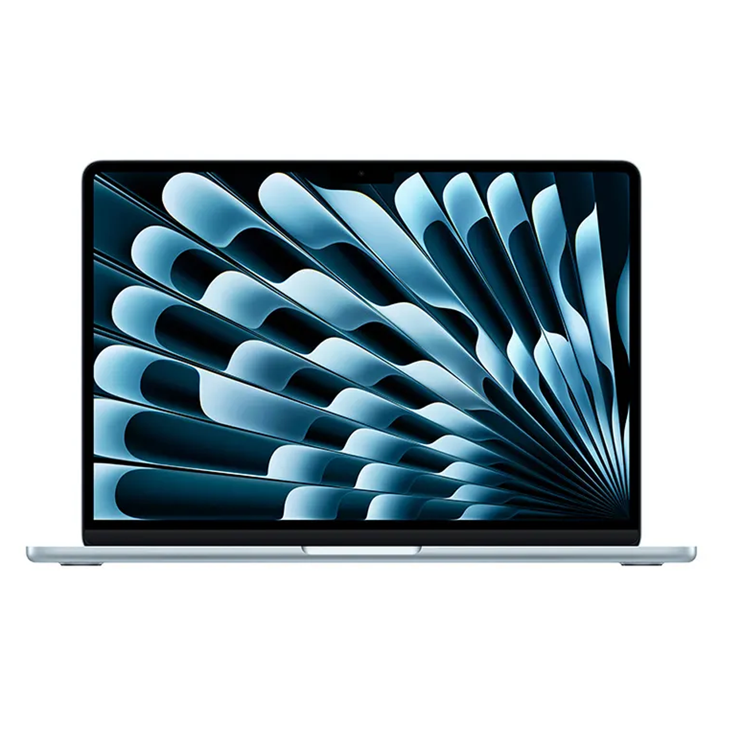 ابل ماك بوك اير مقاس 13 بوصة بشريحة M5 مع معالج CPU بـ10 أنوية ومعالج رسومي GPU بـ10 أنوية - ذاكرة 16 جيجابايت - تخزين 1 تيرابايت  اس اس دي - أزرق سماوي