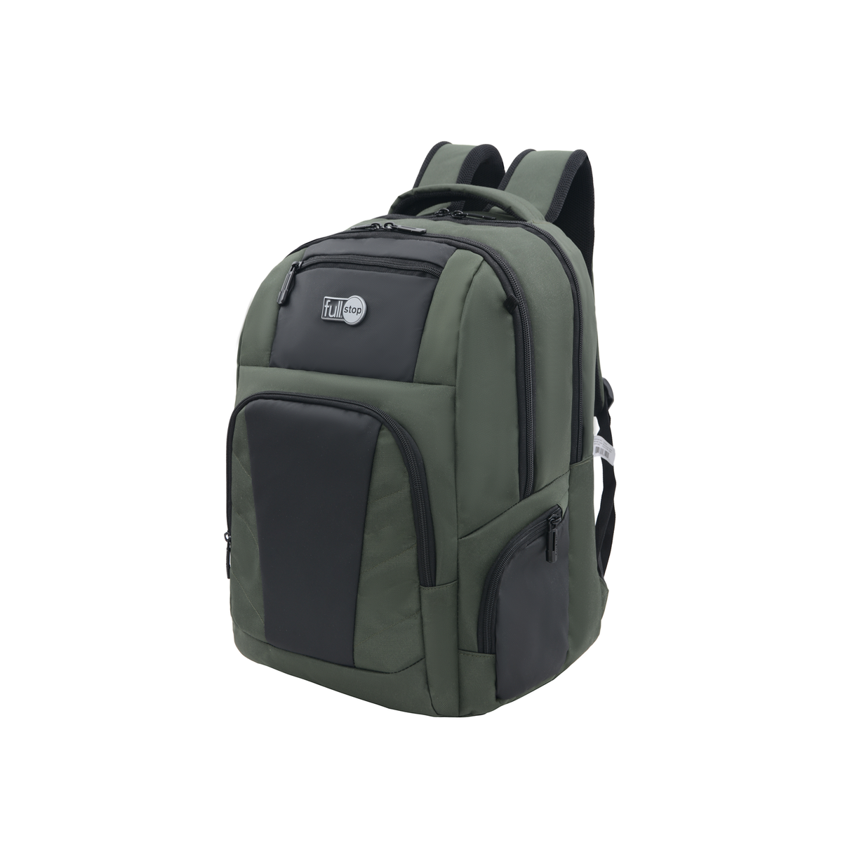 FULL STOP Back Bag Clsic Turtle Gn W/Pncl 18 Inches