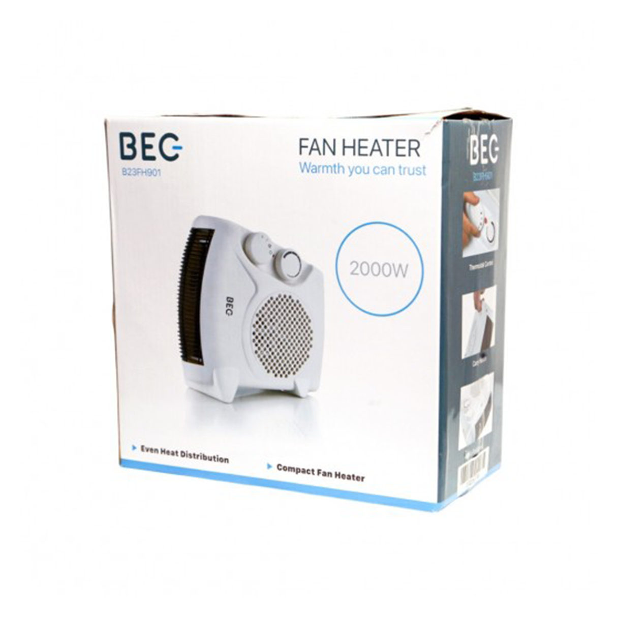 BEC Fan Heater 2000 W