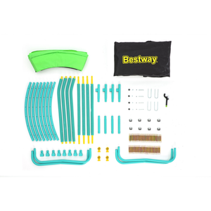 BESTWAY 2.44m x 2.50m Xtreme Air Trampoline Age 6+ - Zayoom