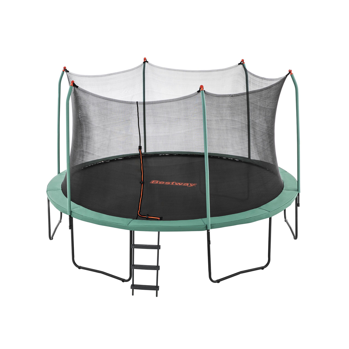 BESTWAY 4.27m x 2.86m Xtreme Air Trampoline Age 6+ -Green - Zayoom