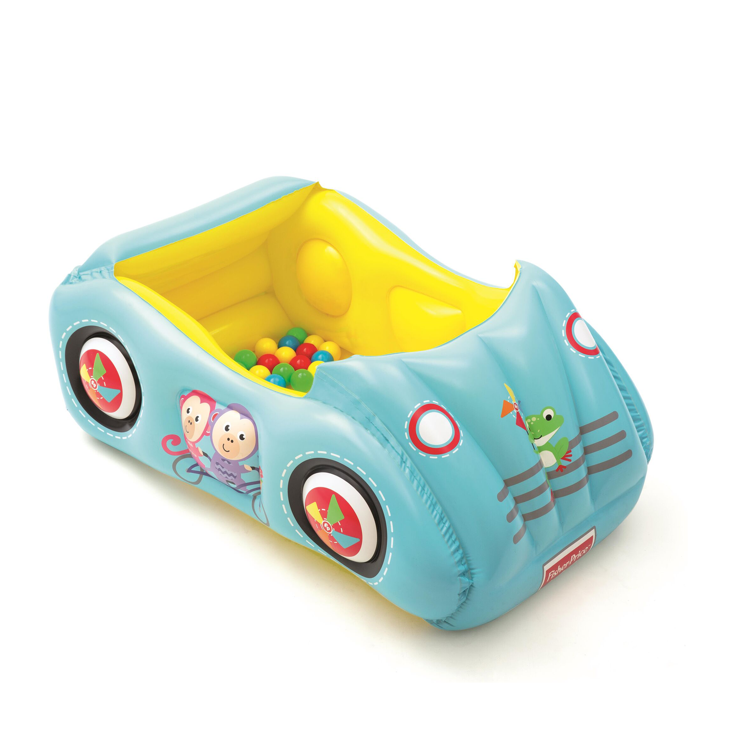 Bestway 1.19m x 79cm x 51cm Race Car Ball Pit Age 2+ - Zayoom