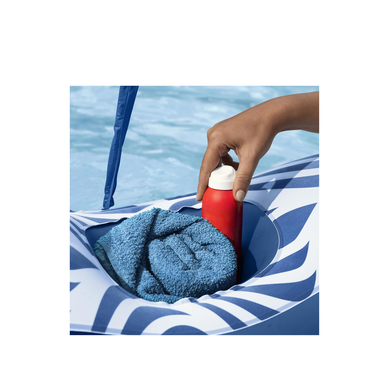 Bestway - 1.98m X 1.12m - Comfort Plush Shaded Lounge - Zayoom