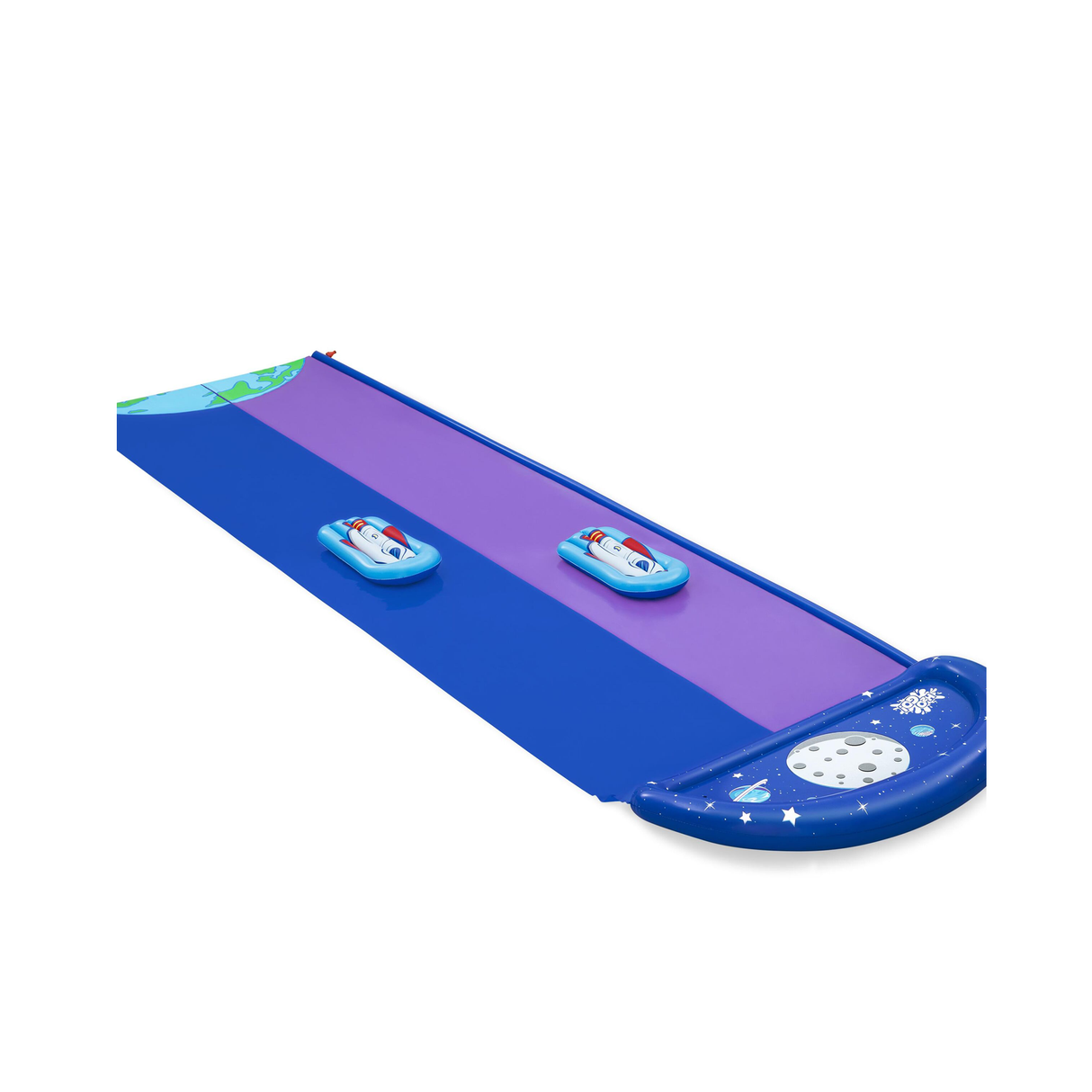 Bestway 4.88m Lunar Launch Double Slide Age 3+ - Zayoom
