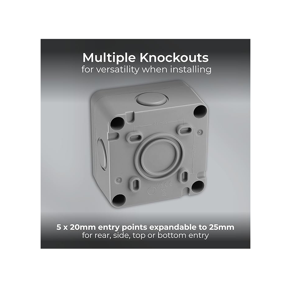 بي جي 1جي 20 دي بي مفتاح ثنائي القطب مقاوم للماء