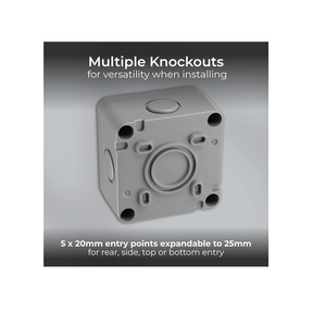 بي جي 1جي 20 دي بي مفتاح ثنائي القطب مقاوم للماء