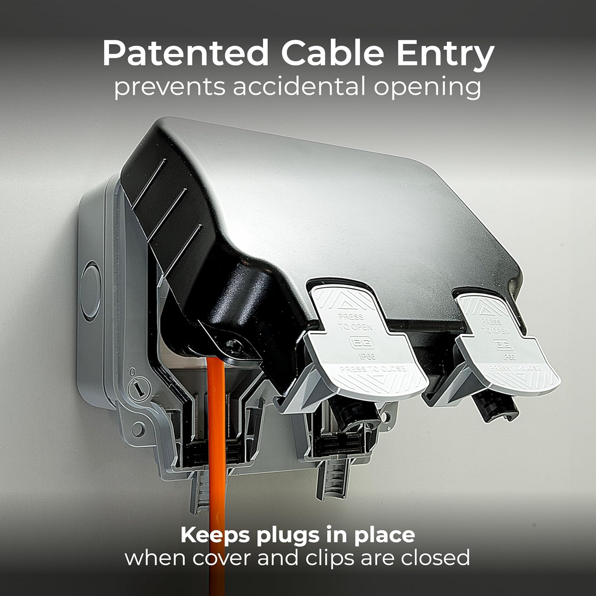 بي جي مقبس مقاوم للماء  13A 2G