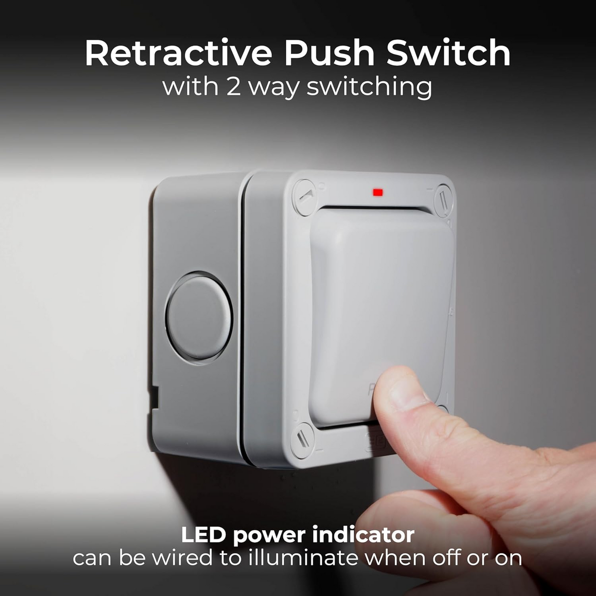 بي جي مفتاح جرس مقاوم للماء  1G