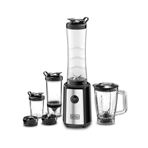 Black+Decker 4-in-1 Smoothie Maker with Citrus Juicer & Grinder Mill 300W