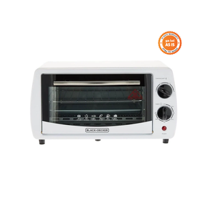 Black+Decker Double Glass Toaster Oven 9L - 800W - ASIS