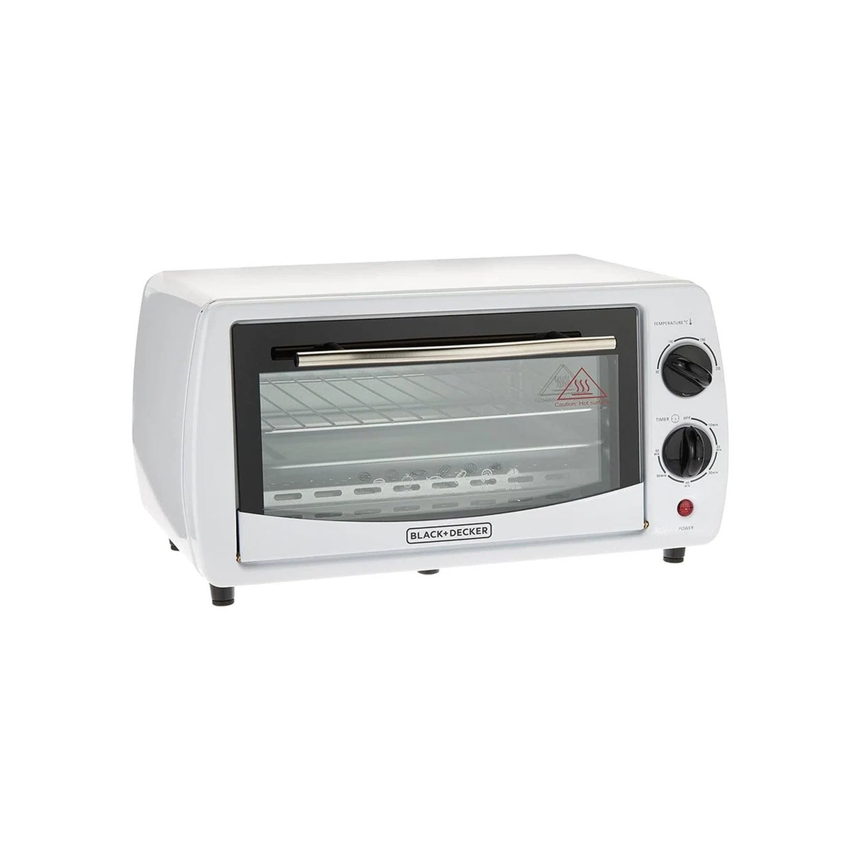 Black+Decker Double Glass Toaster Oven 9L - 800W - ASIS