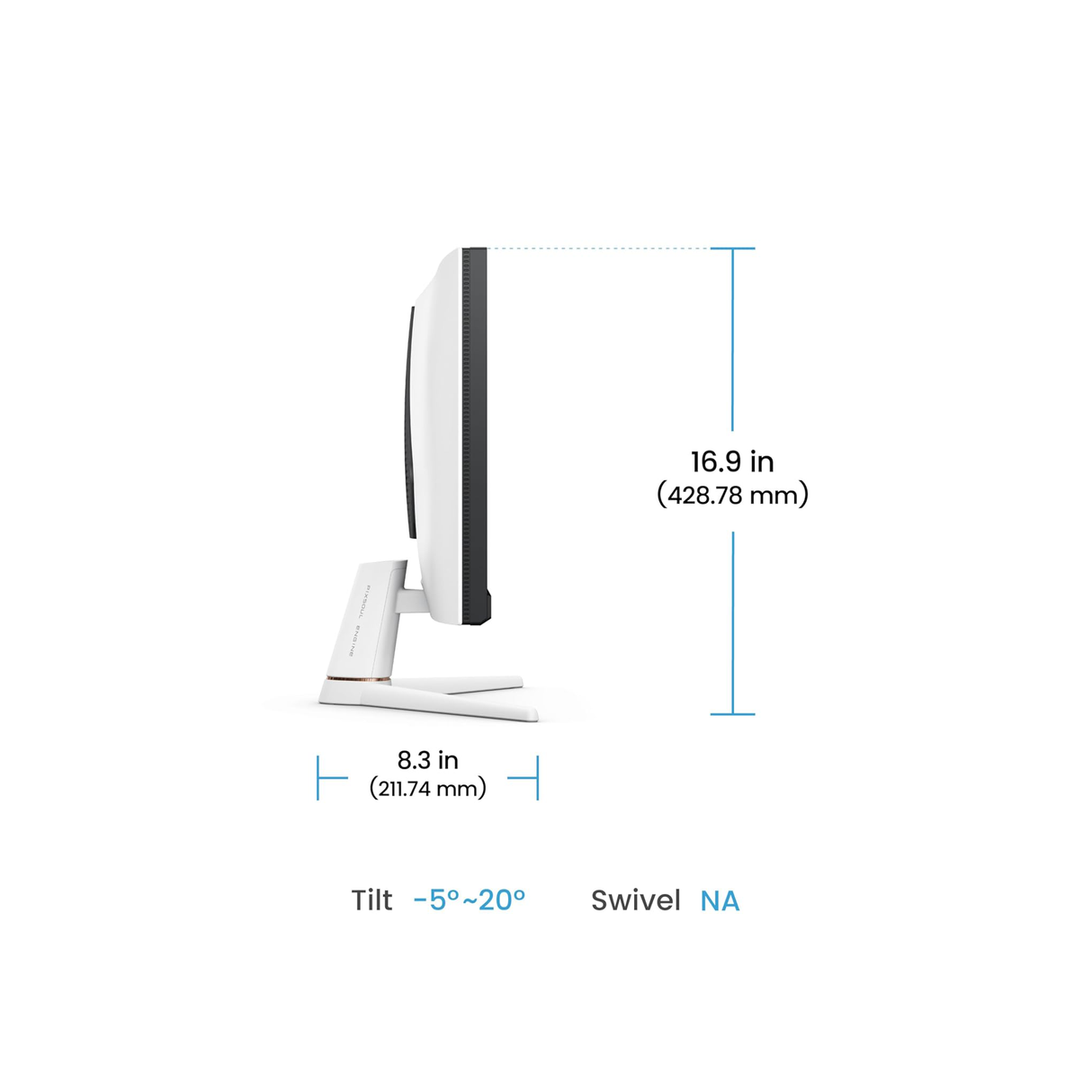 بينكيو موبیوز EX251 مقاس 24.5 بوصة فل إتش دي ‎اي بي اس ‎220‎ هرتز ‎1‎ مللي ثانية شاشة ألعاب ‎فري سينك – أسود